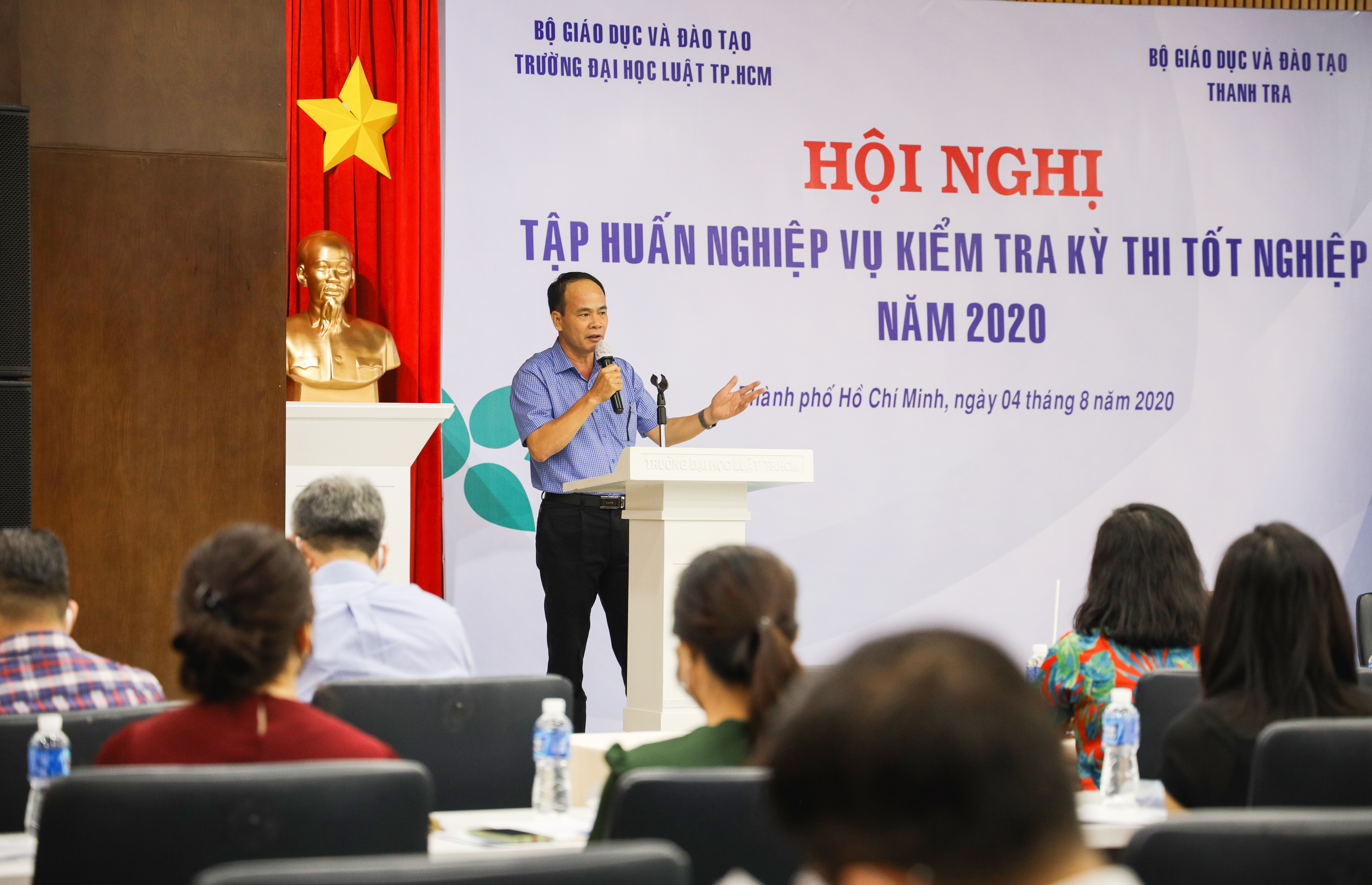 Tập huấn nghiệp vụ cho cán bộ, giảng viên tham gia thanh tra thi tốt nghiệp THPT 2020